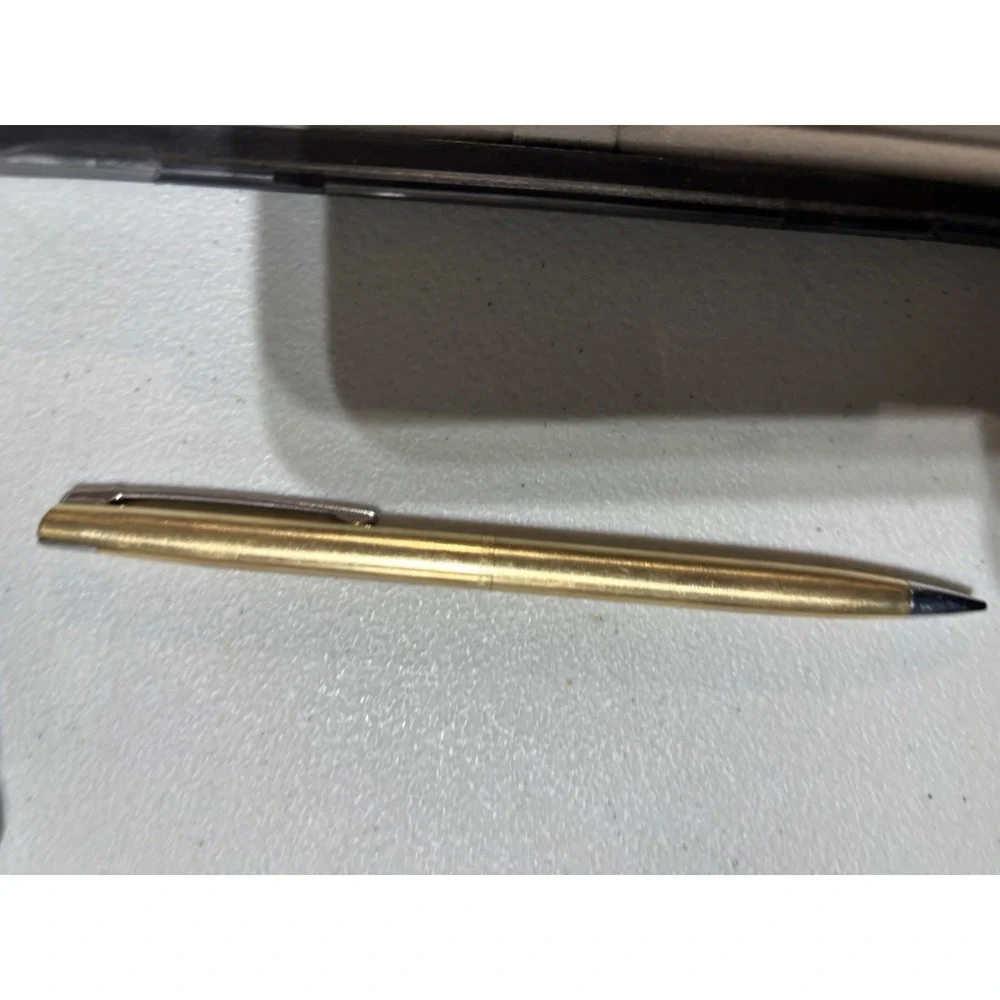 2 X Parker Classic‎ Gold Finish GT Stainless Steel Ballpoint Pen And Pencil